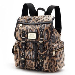 Juicy Couture Leopard Sequin Backpack